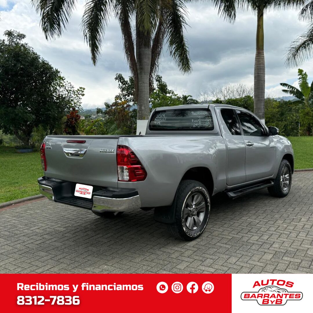 Toyota Hilux 2017 trasera